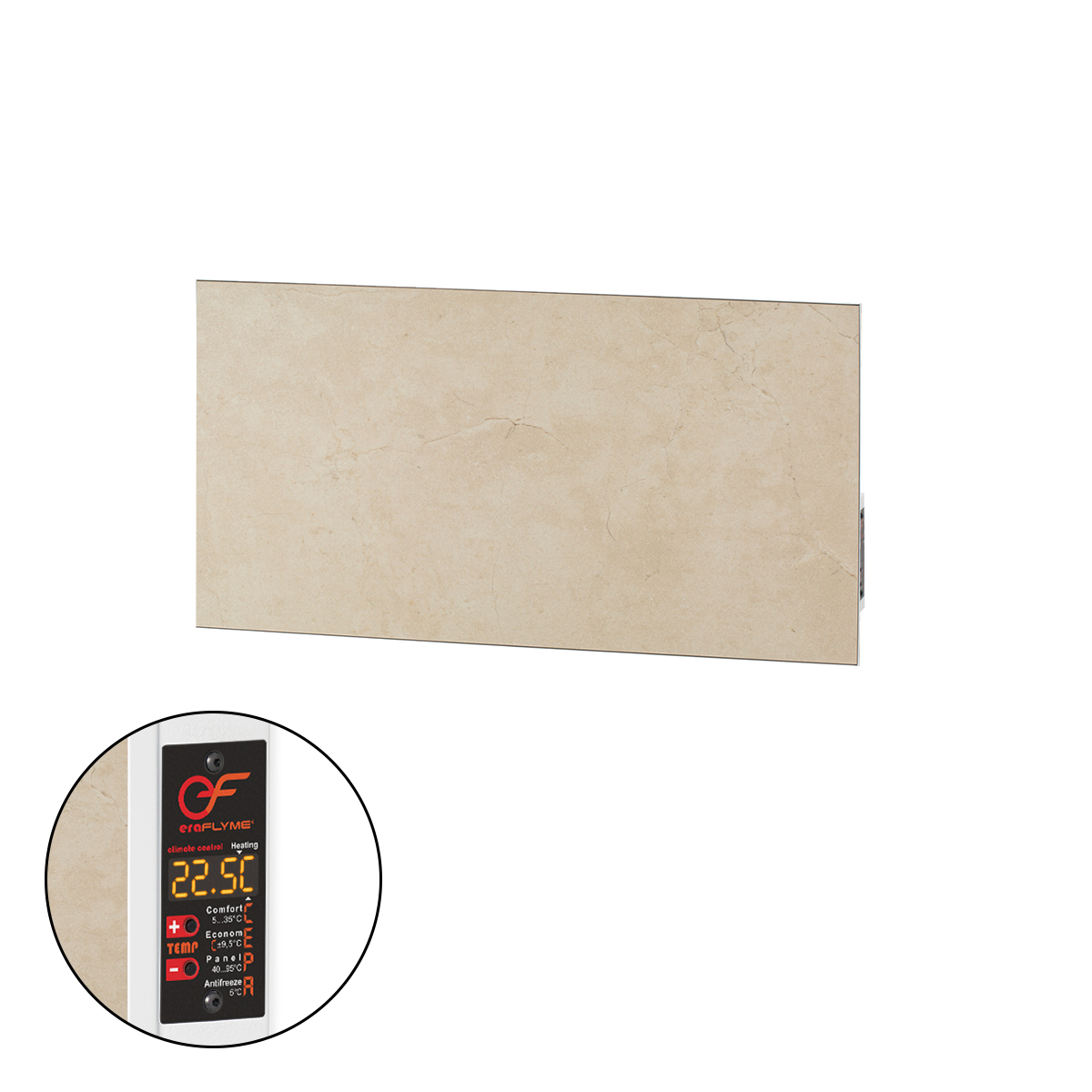 EraFlyme 250PW бежева – на 5 м² 250 Вт купити в Україні ГрієДім GRIEDIM купить в Украине