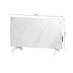 Керамічний обігрівач EraFlyme 600PW білий камінь  – на 12 м² 600 Вт купити в Україні ГрієДім GRIEDIM купить в Украине