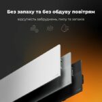 Конвектор електричний AENO Premium Eco Smart GH3S (AGH0003S) 30 м² 700 Вт купити в Україні ГрієДім GRIEDIM купить в Украине