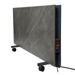 Керамічний обігрівач EraFlyme Двохстороння керамічна панель на роликах  1200PG темний камінь – на 22 м² 1200 Вт купити в Україні ГрієДім GRIEDIM купить в Украине