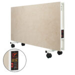 Керамічний обігрівач EraFlyme Двохстороння керамічна панель на роликах  1200PW бежевий  – на 22 м² 1200 Вт купити в Україні ГрієДім GRIEDIM купить в Украине