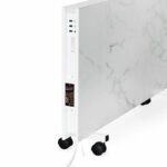 Керамічний обігрівач EraFlyme Двохстороння керамічна панель (на роликах)  800PW білий камінь  – на 16 м² 800 Вт купити в Україні ГрієДім GRIEDIM купить в Украине
