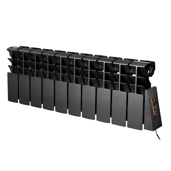 Електрорадіатор на стіну ERAFLYME COMPACT BLACK 10R  16 м² купити в Україні ГрієДім GRIEDIM купить в Украине