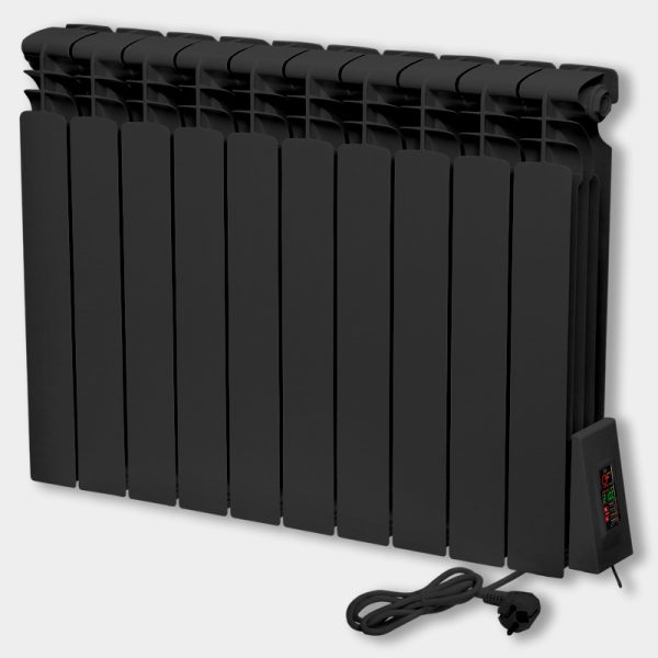 Електрорадіатор ERAFLYME ELITE BLACK 10R 1200 Вт 24 м² купити в Україні ГрієДім GRIEDIM купить в Украине