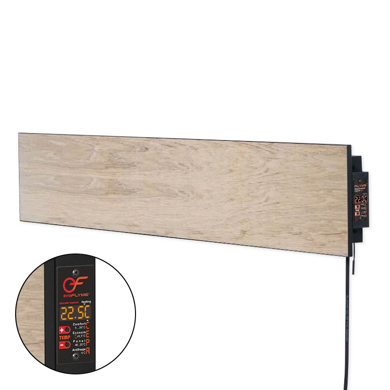 купити обігрівач FLYME 420PB бежеве дерево - на 9 м² керамічний з терморегулятором FLYME 420PB бежеве дерево - на 9 м² grie dim