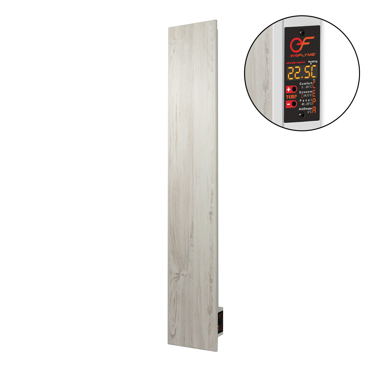 EraFlyme  420T біле дерево – на 9 м² 420 Вт купити в Україні ГрієДім GRIEDIM купить в Украине
