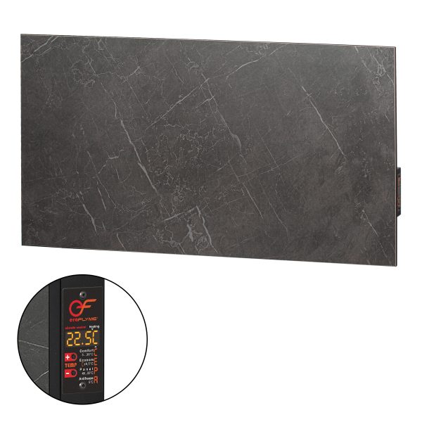 Керамічний обігрівач EraFlyme  600PB темний камінь – на 12 м² 600 Вт купити в Україні ГрієДім GRIEDIM купить в Украине