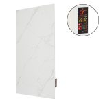 Керамічний обігрівач EraFlyme Керамічна панель рушникосушка  600ТW білий камінь 600 Вт купити в Україні ГрієДім GRIEDIM купить в Украине