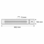 Інфрачервоний обігрівач Neo Tools 90-030 18 м² 2000 Вт купити в Україні ГрієДім GRIEDIM купить в Украине