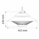 Інфрачервоний обігрівач Neo Tools 90-034 9 м² 1500 Вт купити в Україні ГрієДім GRIEDIM купить в Украине