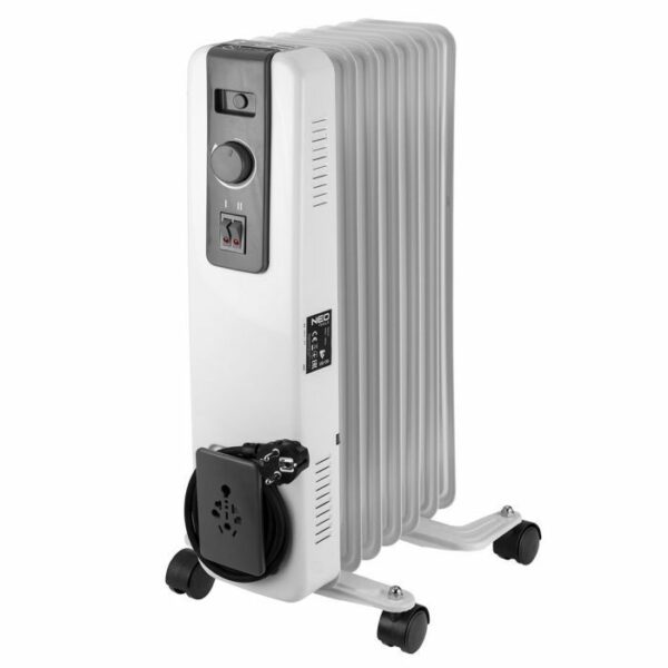 Масляний обігрівач Neo Tools 90-151 1000 Вт 20 кв. м. купити в Україні Гріє GRIE купить в Украине