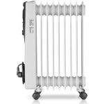 Масляний обігрівач REAL-EL HEAT-L210 15 м² 2000 Вт купити в Україні ГрієДім GRIEDIM купить в Украине